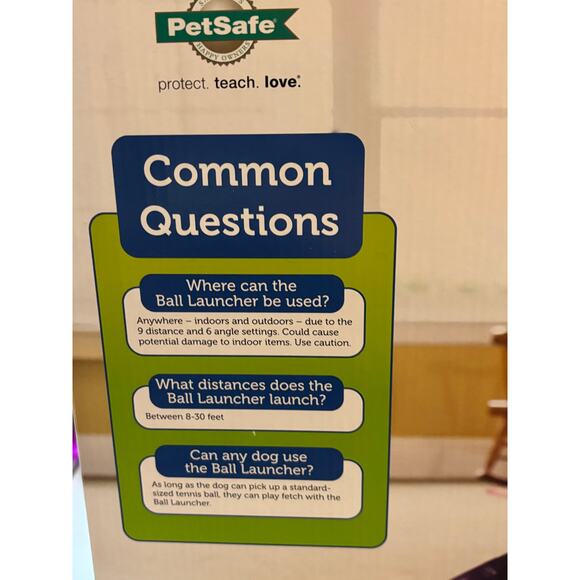 PetSafe Automatic Ball Launcher Hands Free Interactive Tennis Ball Fetch System - Picture 3 of 4